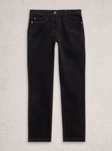 Load image into Gallery viewer, White Stuff - Brooke Cord Straight Trouser in Charcoal Grey
