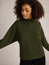 Load image into Gallery viewer, White Stuff - Carli Jumper in Khaki Green
