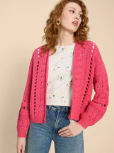 Load image into Gallery viewer, White Stuff - Casey Crochet Cardi
