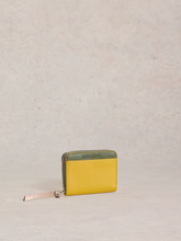 Load image into Gallery viewer, White Stuff - Cerys Zip Around Purse in Mid Chartreus
