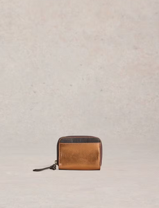 White Stuff - Cerys Zip Around Purse in Mixed Metallic
