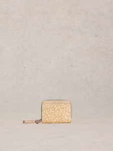 White Stuff - Cerys Zip Around Purse in Natural Multi