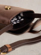 Load image into Gallery viewer, White Stuff - Clara Buckle Leather Phone Bag - Mixed Metallic
