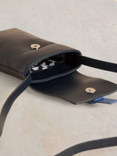 Load image into Gallery viewer, White Stuff - Clara Leather Phone Bag - French Navy
