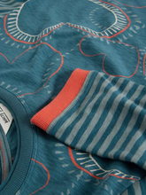 Load image into Gallery viewer, White Stuff - Clara Long Sleeve Tee in Blue Multi
