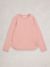 Load image into Gallery viewer, White Stuff - Clara Long Sleeve Sparkle Tee in Dusty Pink
