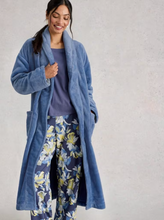 Load image into Gallery viewer, White Stuff - Clover Dressing Gown in Light Blue
