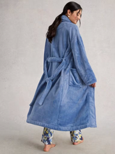 Load image into Gallery viewer, White Stuff - Clover Dressing Gown in Light Blue
