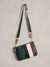 Load image into Gallery viewer, White Stuff - Connie Double Pouch Crossbody - Green Multi
