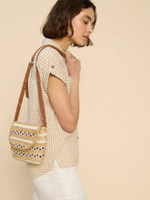 Load image into Gallery viewer, White Stuff - Demi Jute Mini Crossbody - Natural Multi
