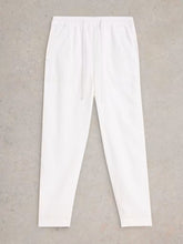 Load image into Gallery viewer, White Stuff - Elle Linen Blend Trouser in Brilliant White
