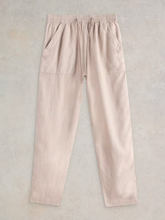 Load image into Gallery viewer, White Stuff - Elle Linen Blend Trouser in Light Natural
