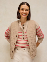 Load image into Gallery viewer, White Stuff - Emery Reversible Gilet in Light Natural
