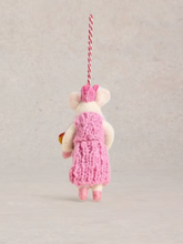 Load image into Gallery viewer, White Stuff - Fizz Mouse Hanging Decoration
