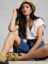Load image into Gallery viewer, White Stuff - Fliss Floral Top in Brilliant White
