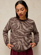 Load image into Gallery viewer, White Stuff - Fluffy Animal Jumper in Natural Multi
