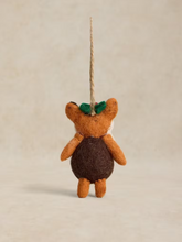 Load image into Gallery viewer, White Stuff - Fox Pudding Hanging Dec
