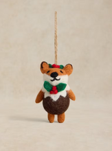 Load image into Gallery viewer, White Stuff - Fox Pudding Hanging Dec
