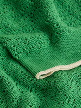Load image into Gallery viewer, White Stuff - Holly Pointelle Tee in Bright Green
