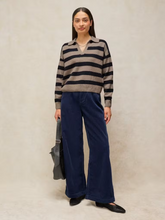 Load image into Gallery viewer, White Stuff - Izzy Striped Collar Jumper in Natural Multi
