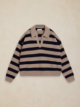 Load image into Gallery viewer, White Stuff - Izzy Striped Collar Jumper in Natural Multi
