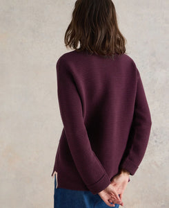 White Stuff - Jana Jumper - Mid Plum