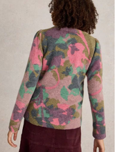 Load image into Gallery viewer, White Stuff - Jodie Printed Floral Jumper - Green Multi
