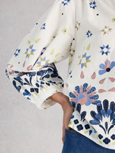 Load image into Gallery viewer, White Stuff - Lana Top in Ivory Multi
