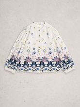 Load image into Gallery viewer, White Stuff - Lana Top in Ivory Multi
