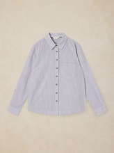 Load image into Gallery viewer, White Stuff - Libby Organic Cotton Shirt in Blue Mult

