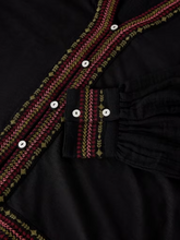 Load image into Gallery viewer, White Stuff - Lizzie Embroidered Top in Black Multi
