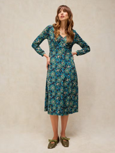 Load image into Gallery viewer, White Stuff - Megan Jersey Dress in Teal Multi
