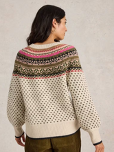 Load image into Gallery viewer, White Stuff - Mini Heart Fairisle Jumper - Ivory Multi
