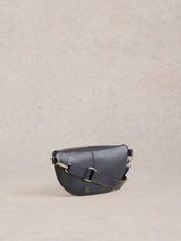 Load image into Gallery viewer, White Stuff - Mini Sebby Leather Sling Bag in Navy Multi
