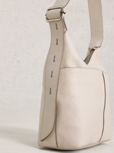 Load image into Gallery viewer, White Stuff - Mini Sophia Leather Crossbody in Pale Ivory
