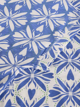 Load image into Gallery viewer, White Stuff - Nelly Notch Neck Tee in Blue Multi
