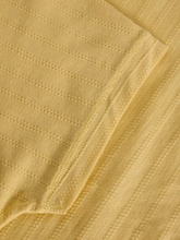 Load image into Gallery viewer, White Stuff - Nelly Notch Texture Tee in Light Yellow
