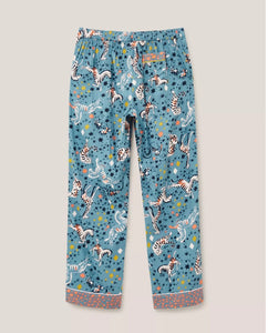 White Stuff - Nina Organic Pyjamas - Blue Multi