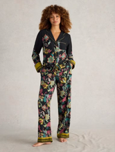 Load image into Gallery viewer, White Stuff - Nina Organic Pyjamas - Black Print
