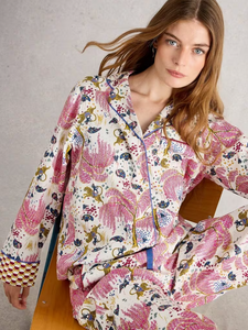 White Stuff - Nina Pyjamas in Natural Print