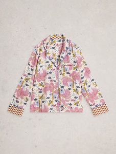 White Stuff - Nina Pyjamas in Natural Print