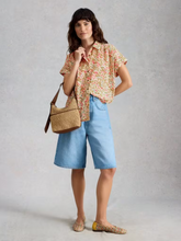 Load image into Gallery viewer, White Stuff - Orla Button Through Shirt in Ivory Print
