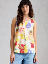Load image into Gallery viewer, White Stuff - Paradise Organic Cotton Vest in Ivory Print
