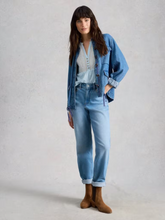 Load image into Gallery viewer, White Stuff - Peony Sleeveless Shirt in Mid Blue
