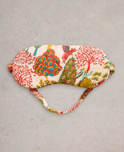 White Stuff - Printed Eye Mask - Natural Print