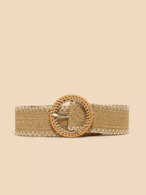 Load image into Gallery viewer, White Stuff - Raffia Woven Belt
