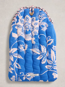 White Stuff - Reversible Hot Water Bottle in Blue Multi