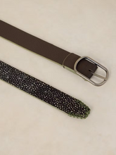Load image into Gallery viewer, White Stuff - Reversible Leather Belt in Brown Multi
