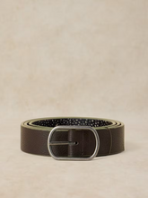 Load image into Gallery viewer, White Stuff - Reversible Leather Belt in Brown Multi

