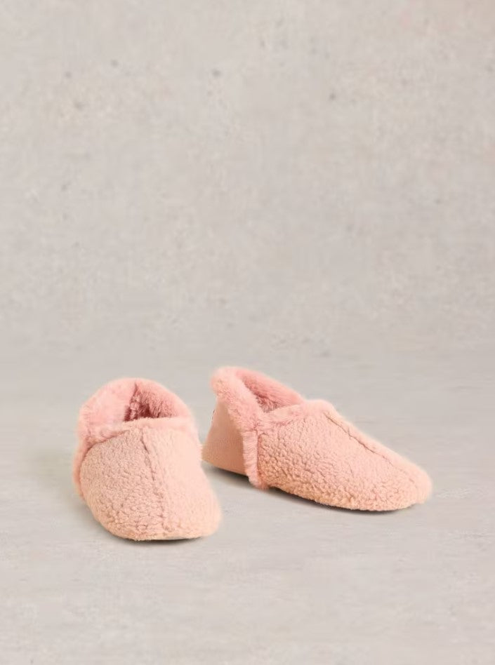 White Stuff - Reya Closed Back Slipper - Light Pink